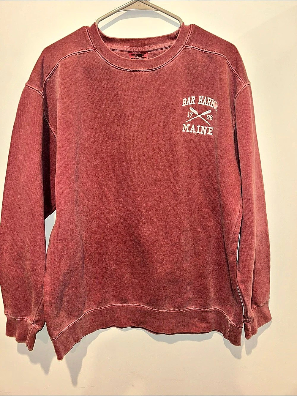 Comfort Colors Unisex Bar Harbor Maine Crewneck size L